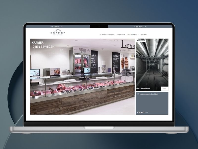 KRAMER Relaunch + Online Marketing