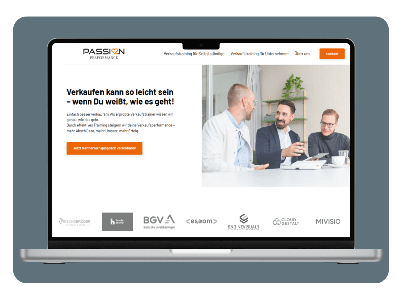 Passion Performance Webdesign