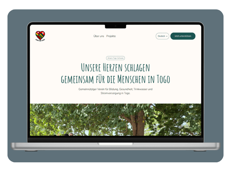 Allianz Togo Webdesign