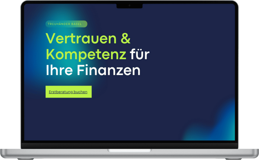 Treuhänder Webdesign Beispiel